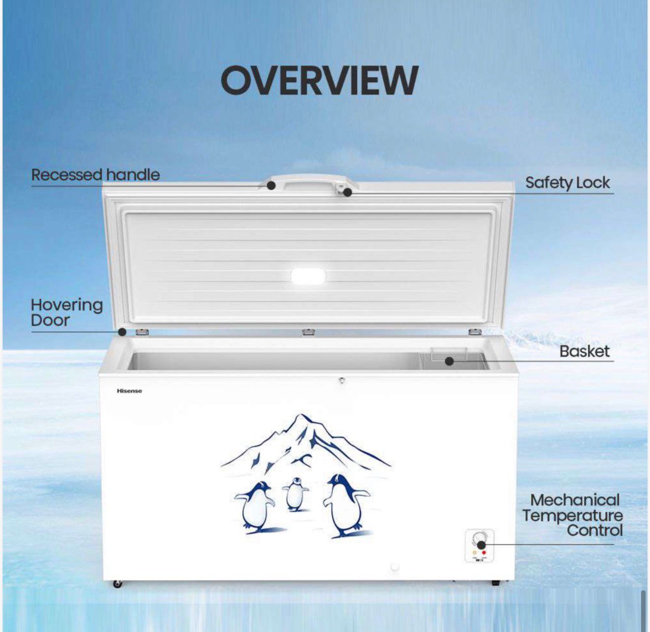 Hisense Chest Freezer - 500L