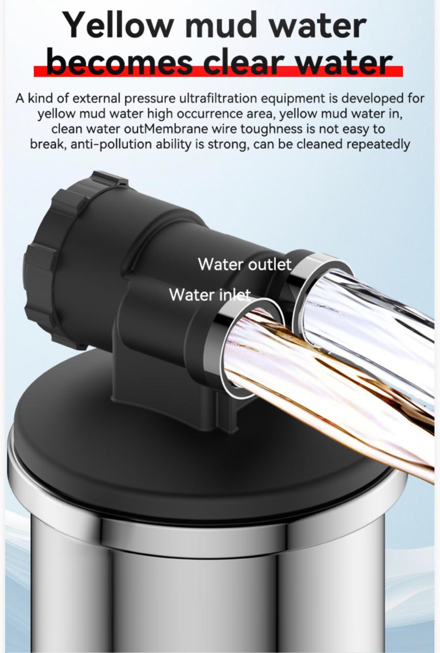 Ultra Filtration/Membrane Backwash Filter (with Installation)