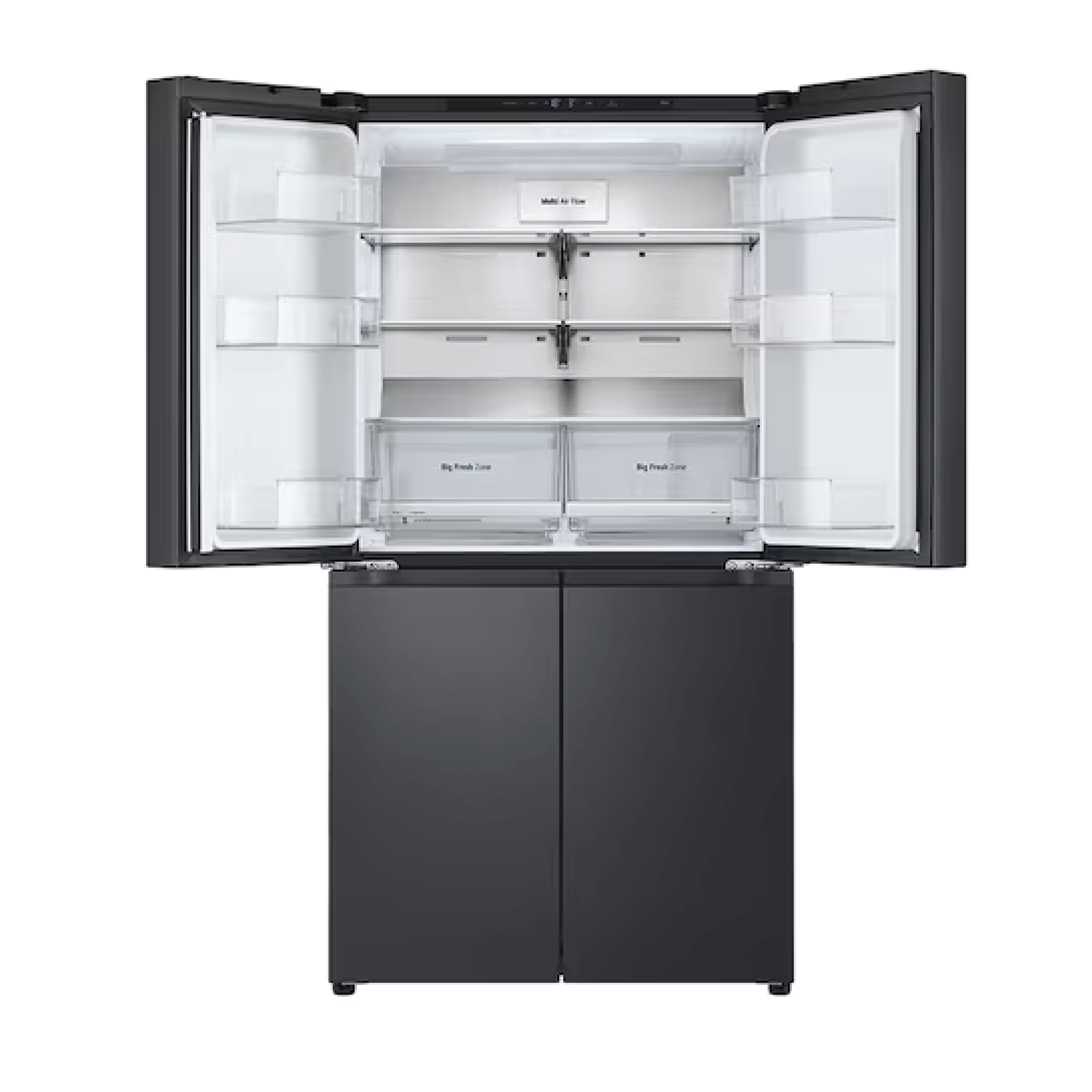 LG Multi Door Refrigerator with Smart Inverter Compressor™ 601L in Essence Black Steel | GF-B6014EV