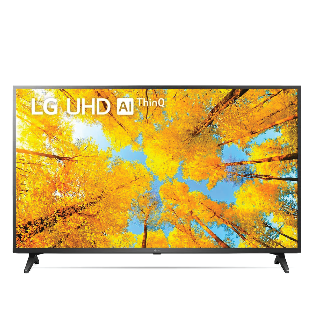 LG 43UR7550 43-inch 4K UHD Smart TV w/ AI ThinQ (WebOS) - 2023 Model