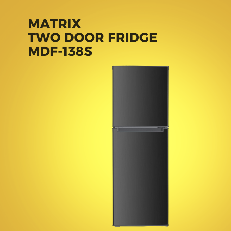 MATRIX 2 DOOR FRIDGE 138L | MDF-138S