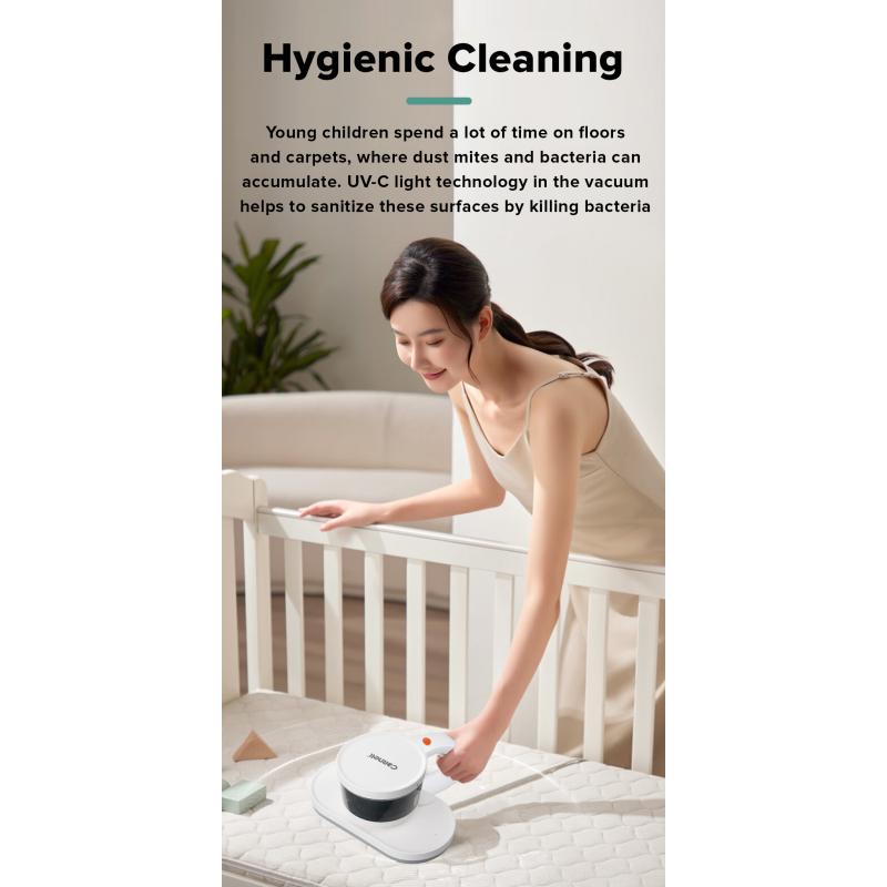 Cornell UV Dual Mite Vacuum - CVC-S450WH