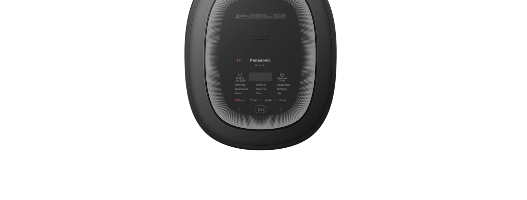 Panasonic Low Sugar IH Rice Cooker | SR-HL151KSK