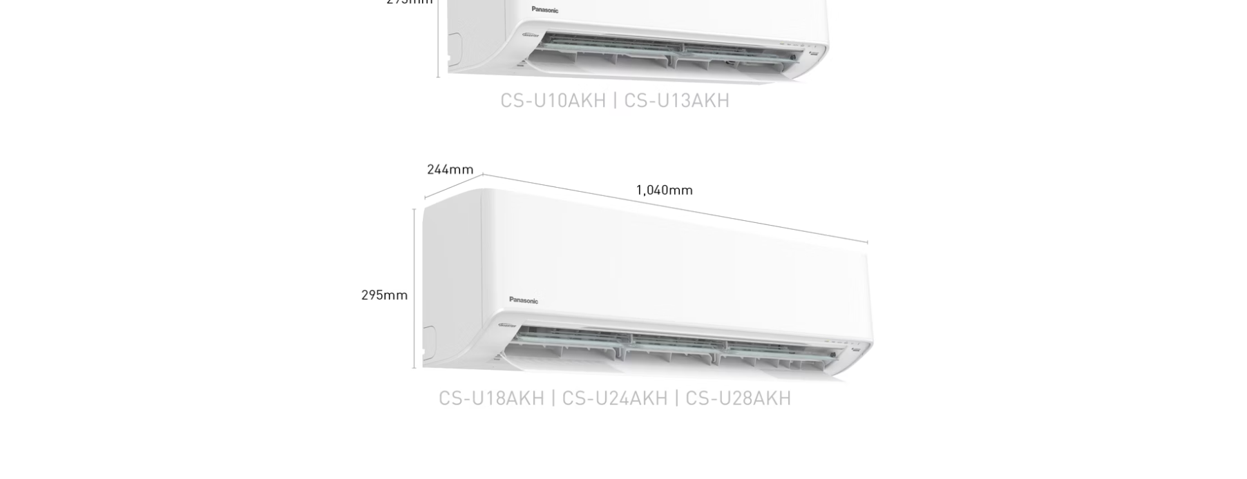Panasonic 3.0HP Premium Inverter Single Split Aircond | CS/CU-U28AKH