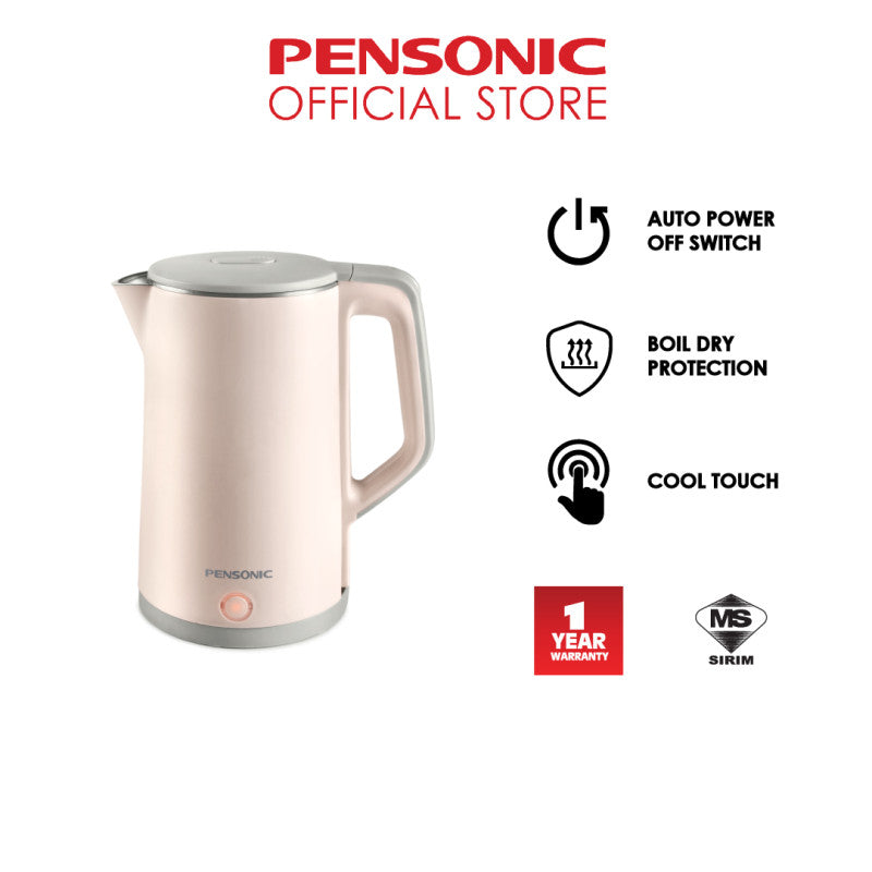 PENSONIC CORDLESS KETTLE PAB-1802CS