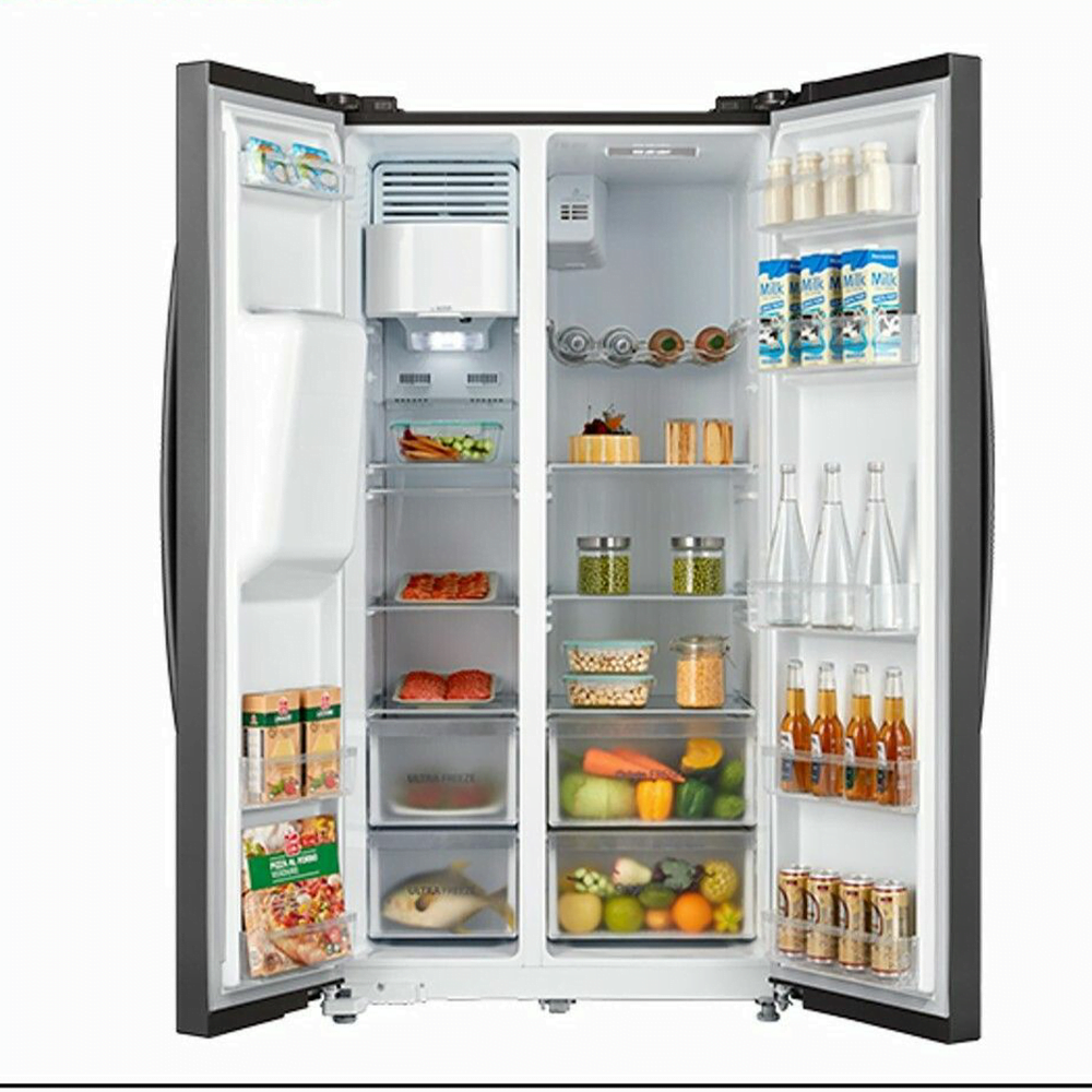 TOSHIBA Inverter Side By Side Fridge 623L | MODEL : GR-RS788WI-PMY(S)