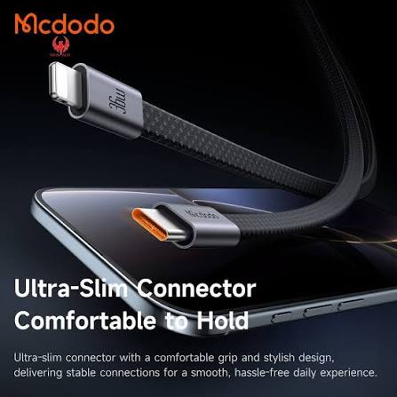 Mcdodo Type - C to Lightning 1M Black | CA9910