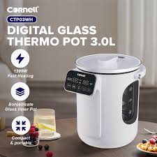 Cornel Digital Glass Thermopot 3.0L CTPO3WH