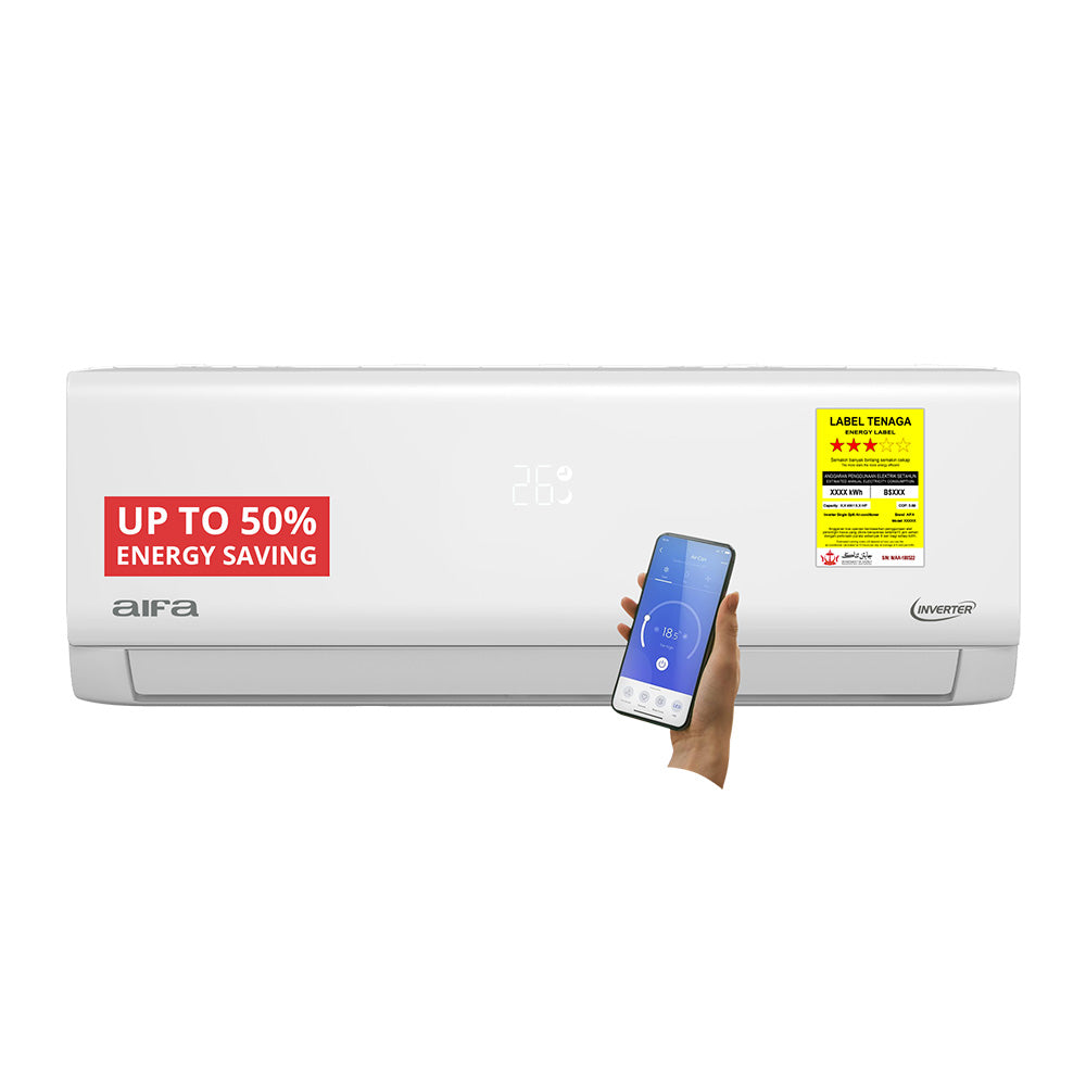 AIFA DC-M14-WiFi 1.5HP Split Type Inverter Aircon w/ WiFi Control