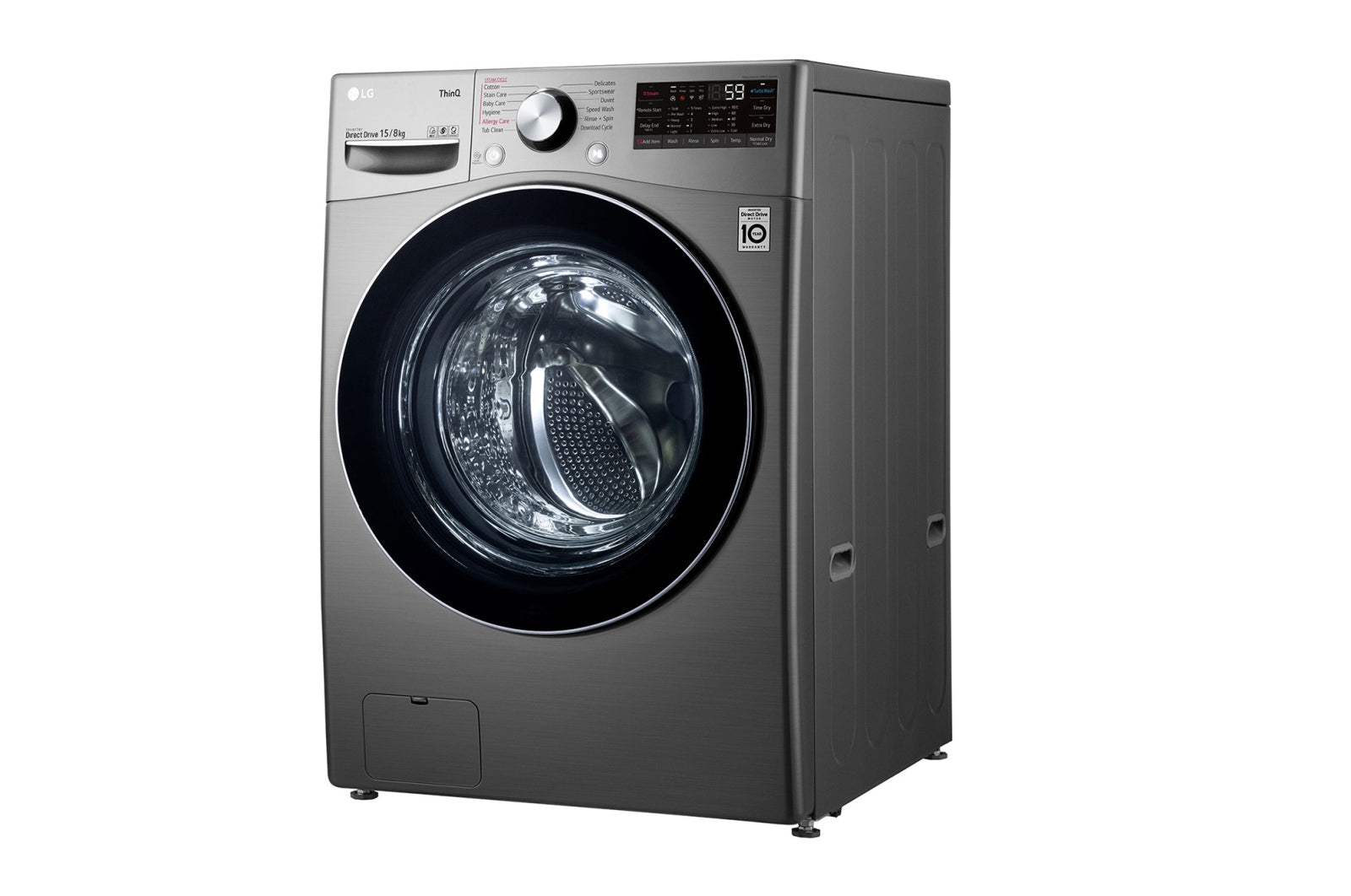 LG 15/18KG Front Load Washing Machine | F2515RTGV
