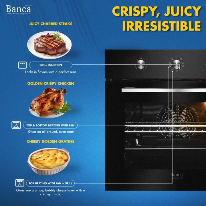 Banca Built In Oven | BBO-COSMO-9F-60SS
