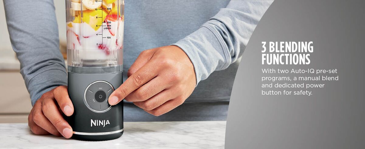 Ninja Blast Portable Juicer XL | BC251 ( Cool Grey)