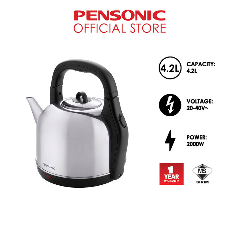 Pensonic Electric Kettle 4.2L | PAK-5002