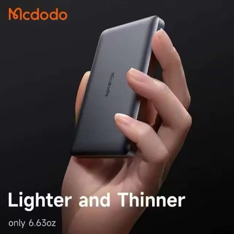 Mcdodo Power Bank Ultra Thin Wireless Black | MC4651