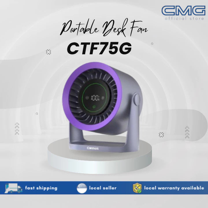 Cornell High Speed Portable Desk Fan CTF75G