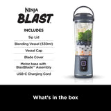 Ninja Blast™ Portable Blender Black 530ml - BC151