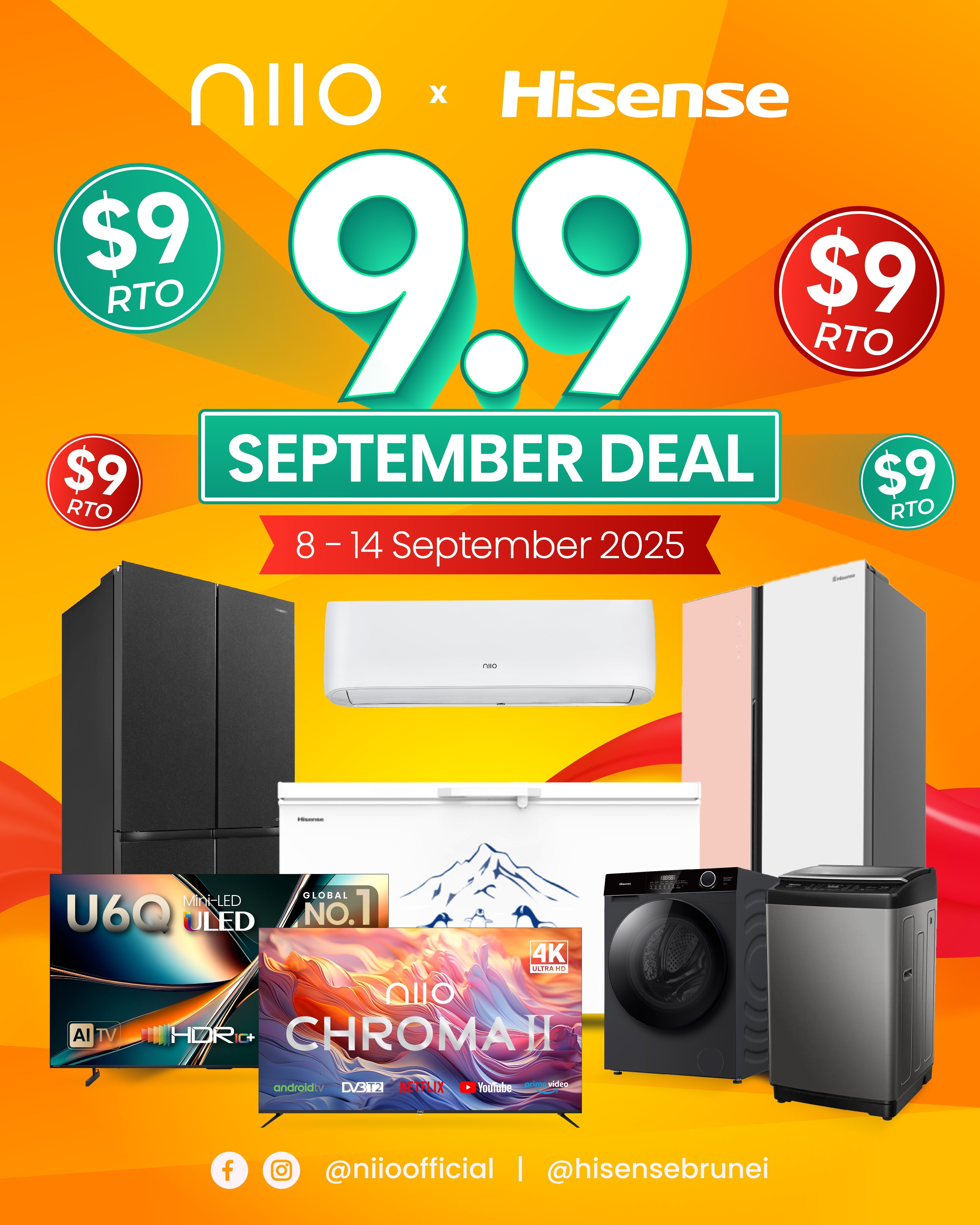 9.9 Deals ! (Until 14.09.2025 only)