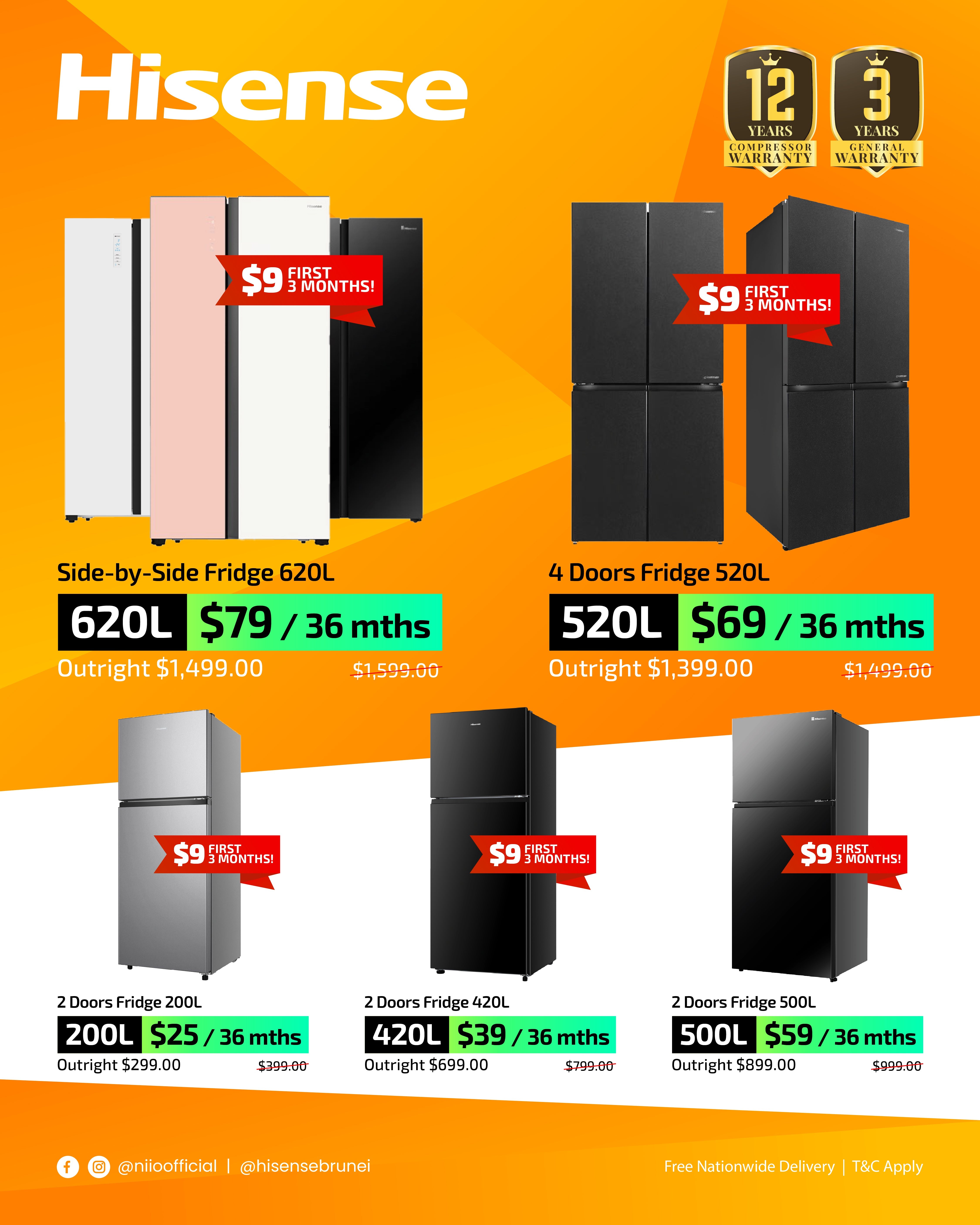 Rent To Own - Refrigerator