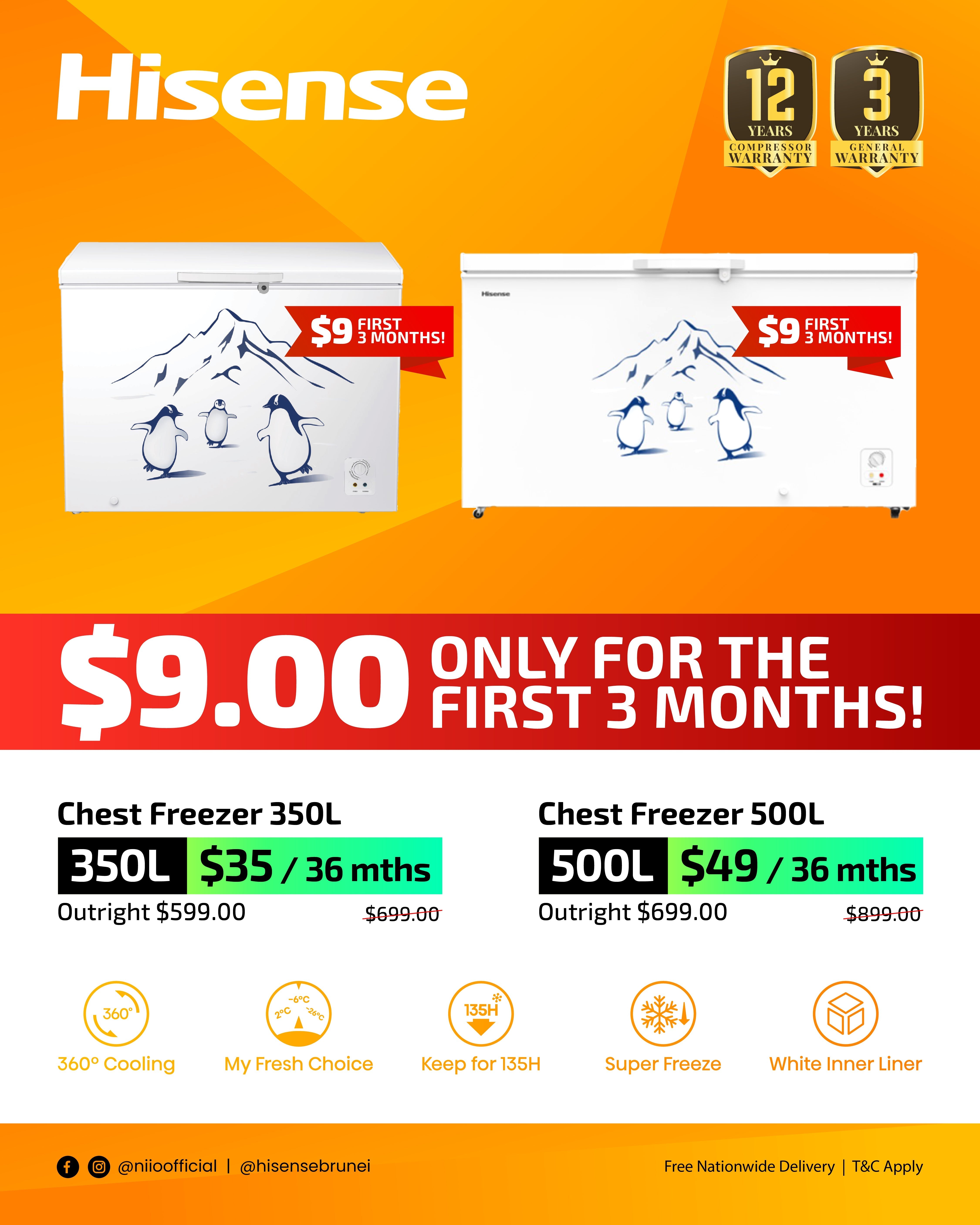 Rent To Own - Freezer