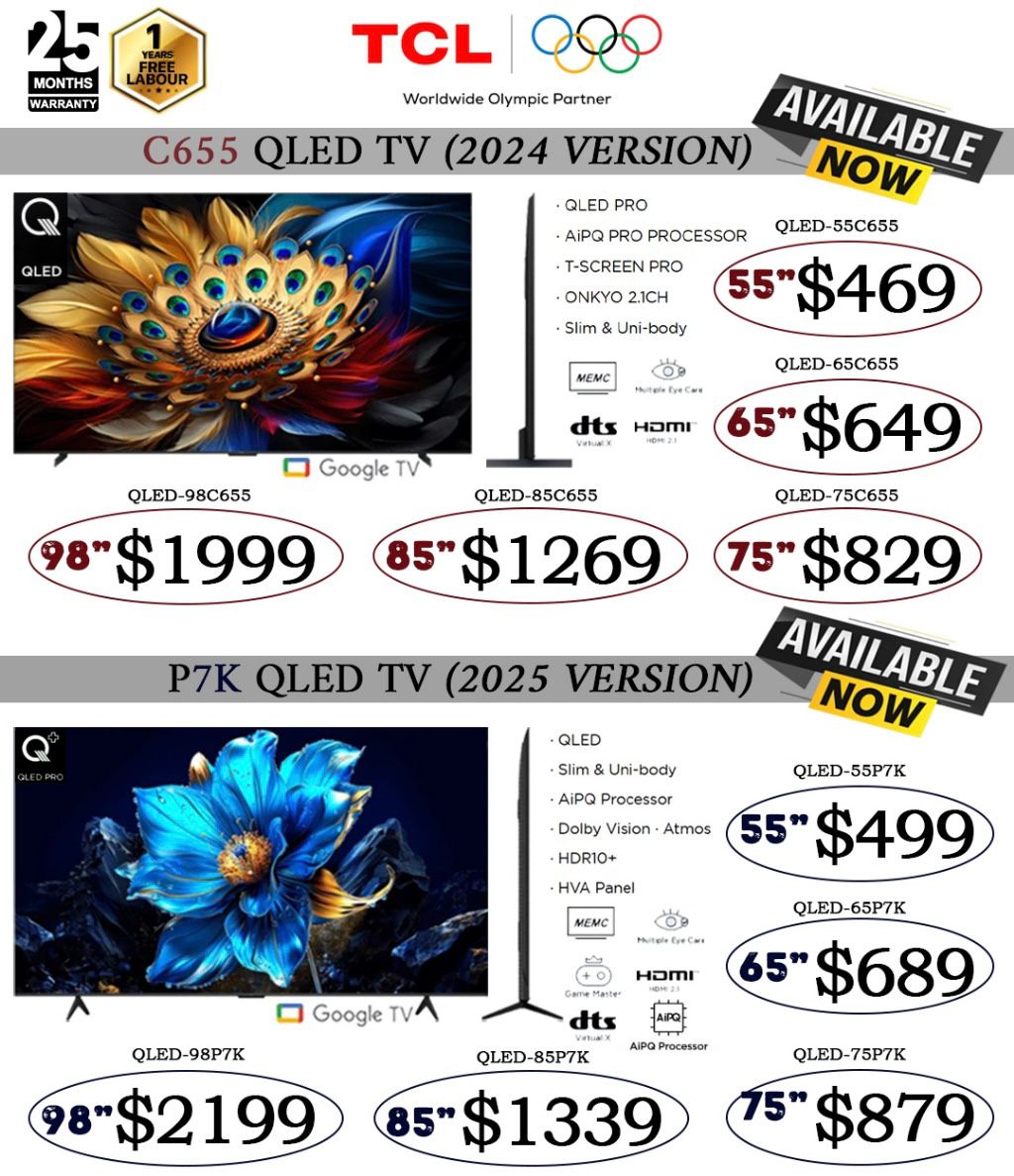 TCL TV September Deals
