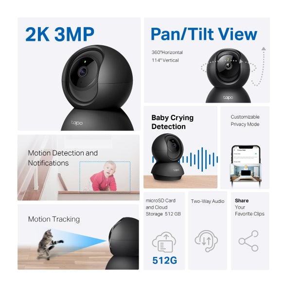Tapo Indoor IP Camera | Tapo C211