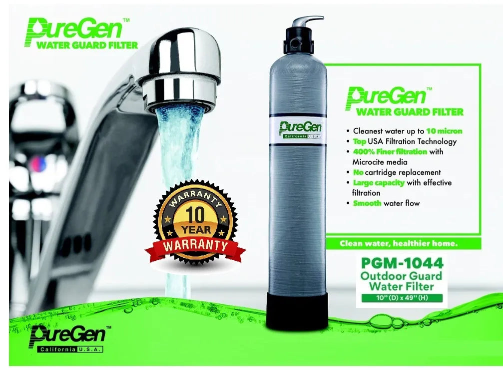 Puregen 10" Back Wash Filter - PG1044