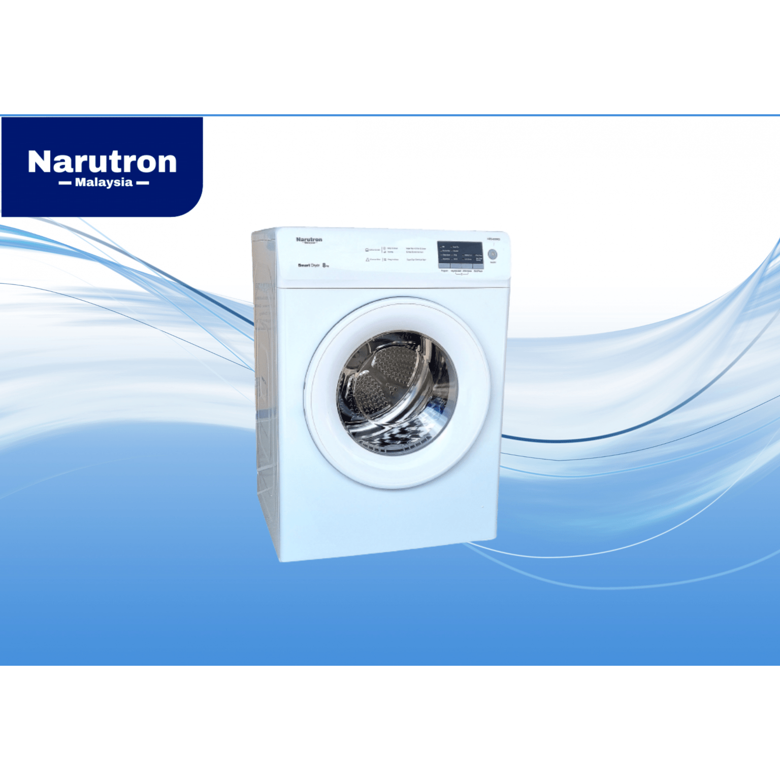 Narutron Tumble Dryer 8.0kg Model : NTD-800KS