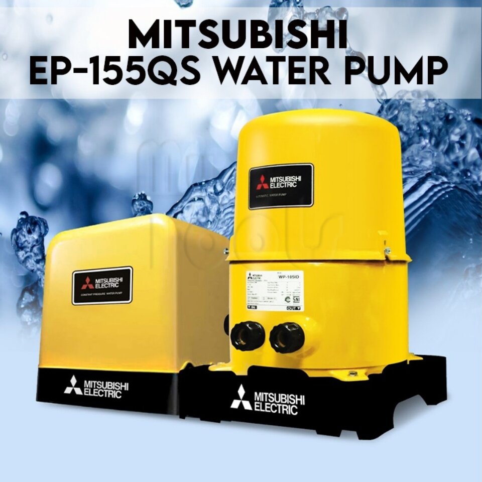 Mitsubishi Automatic Constant Pressure Water Pump 150W 0.2HP | EP-155QS