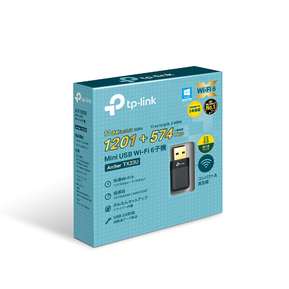 Tapo Wireless USB Adapter | Archer TX23U