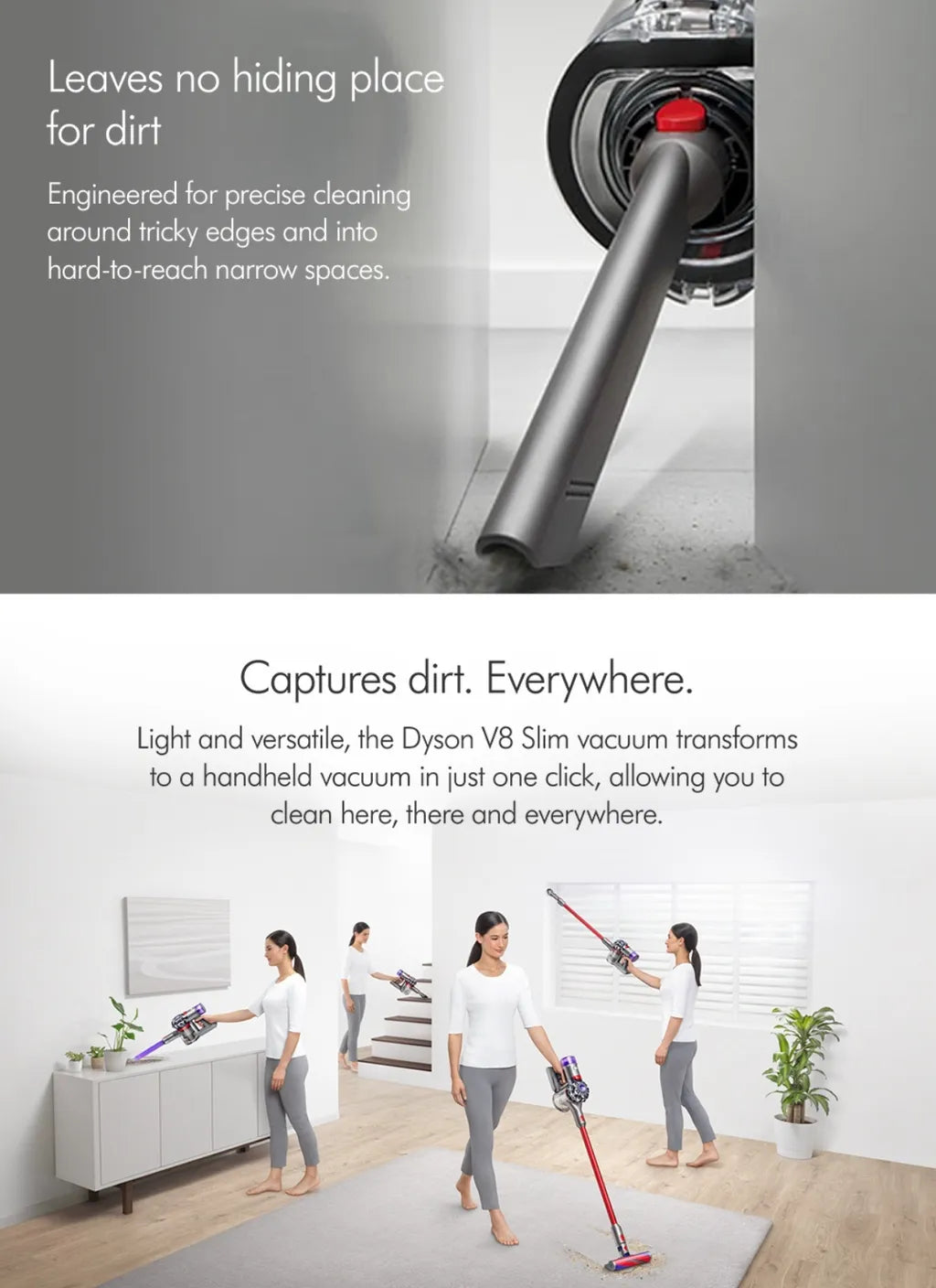 Dyson V8 Slim ™ Fluffy Cordless Vacuum Cleaner