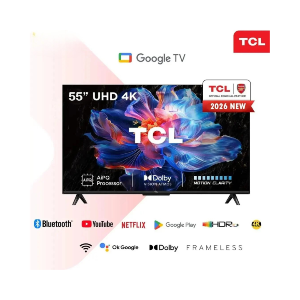 TCL 55T6D 55-Inch QLED 4K Smart TV | QLED-55T6D