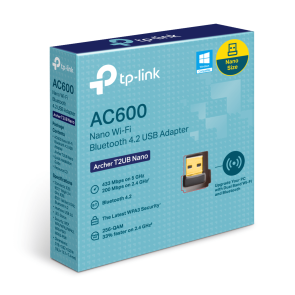 Tapo  Wireless USB Adapter | Archer T2UB Nano