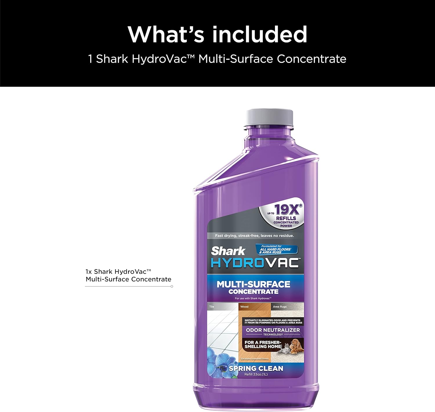 Shark Hydrovac Liquid Refill