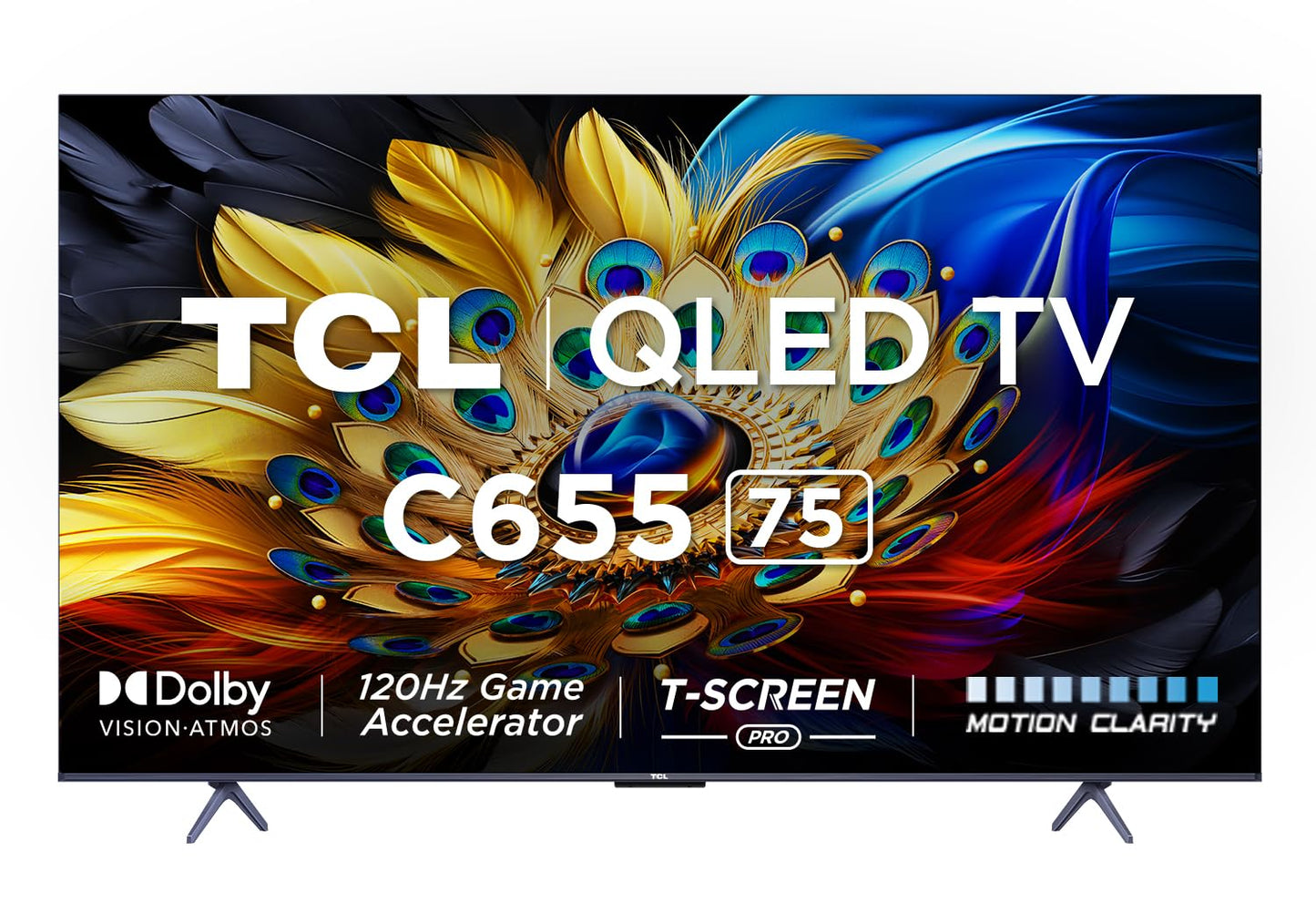 TCL 75" Google Tv QLED-75C655