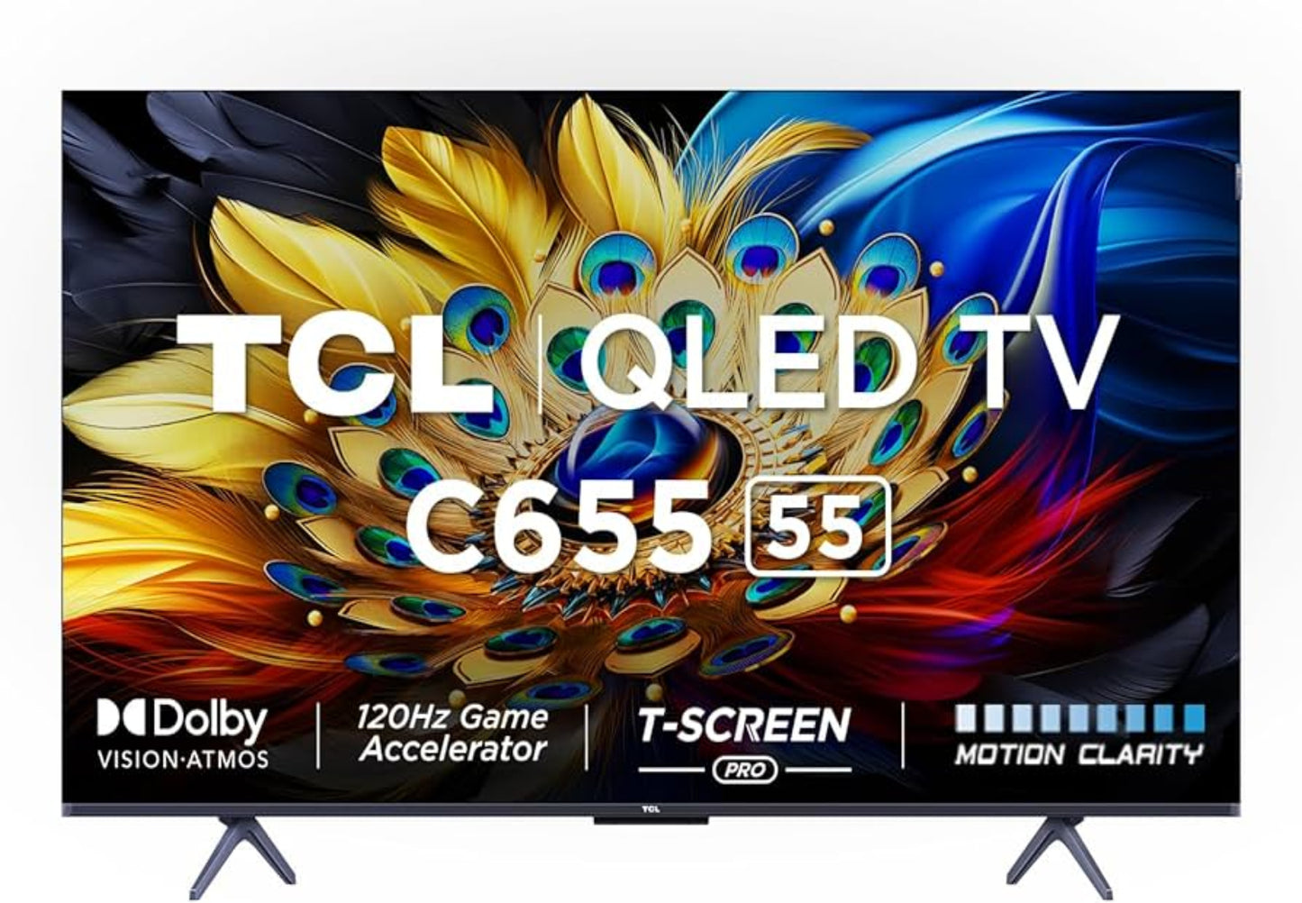 TCL 55" Google Tv QLED-55C655