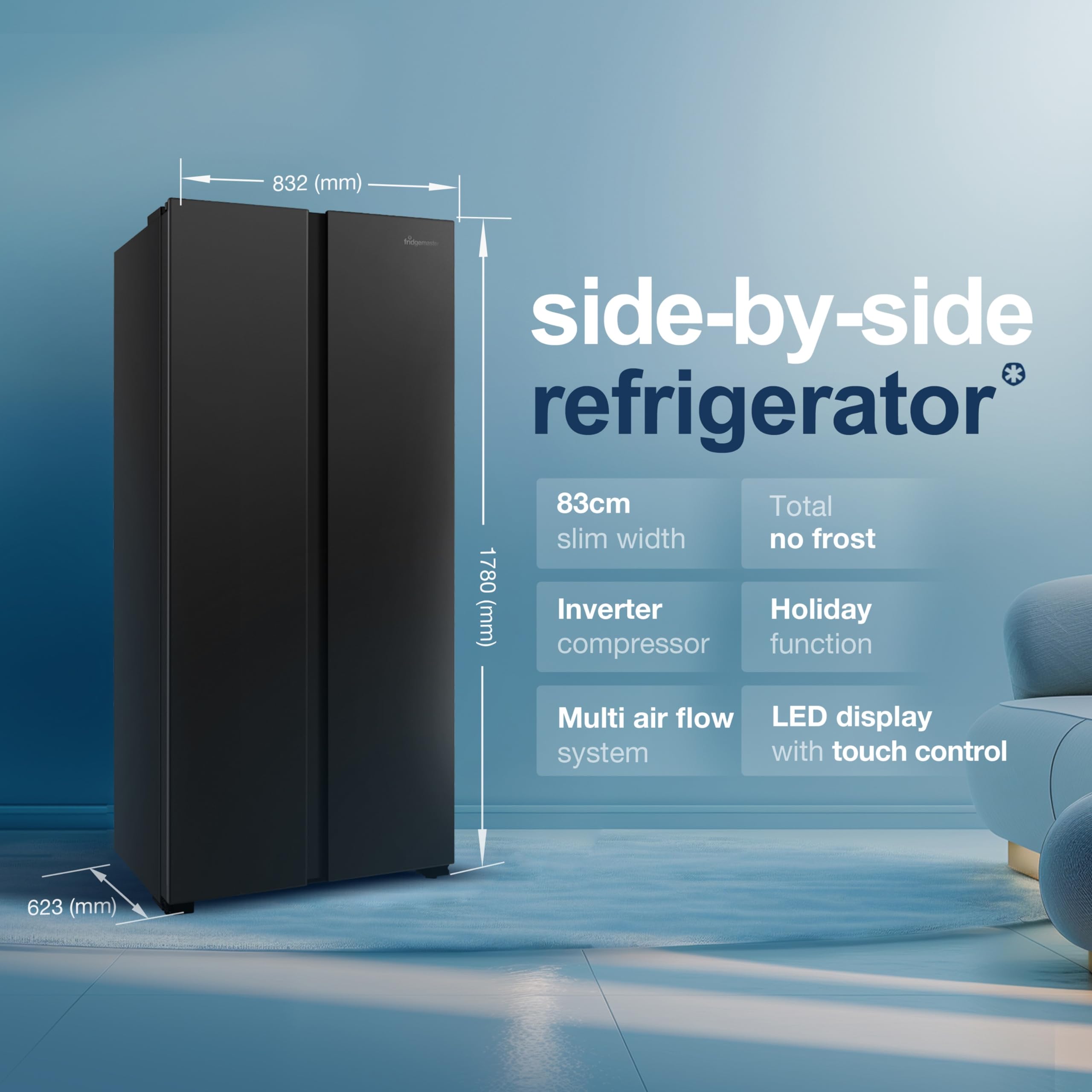 HISENSE Side By Side 441L