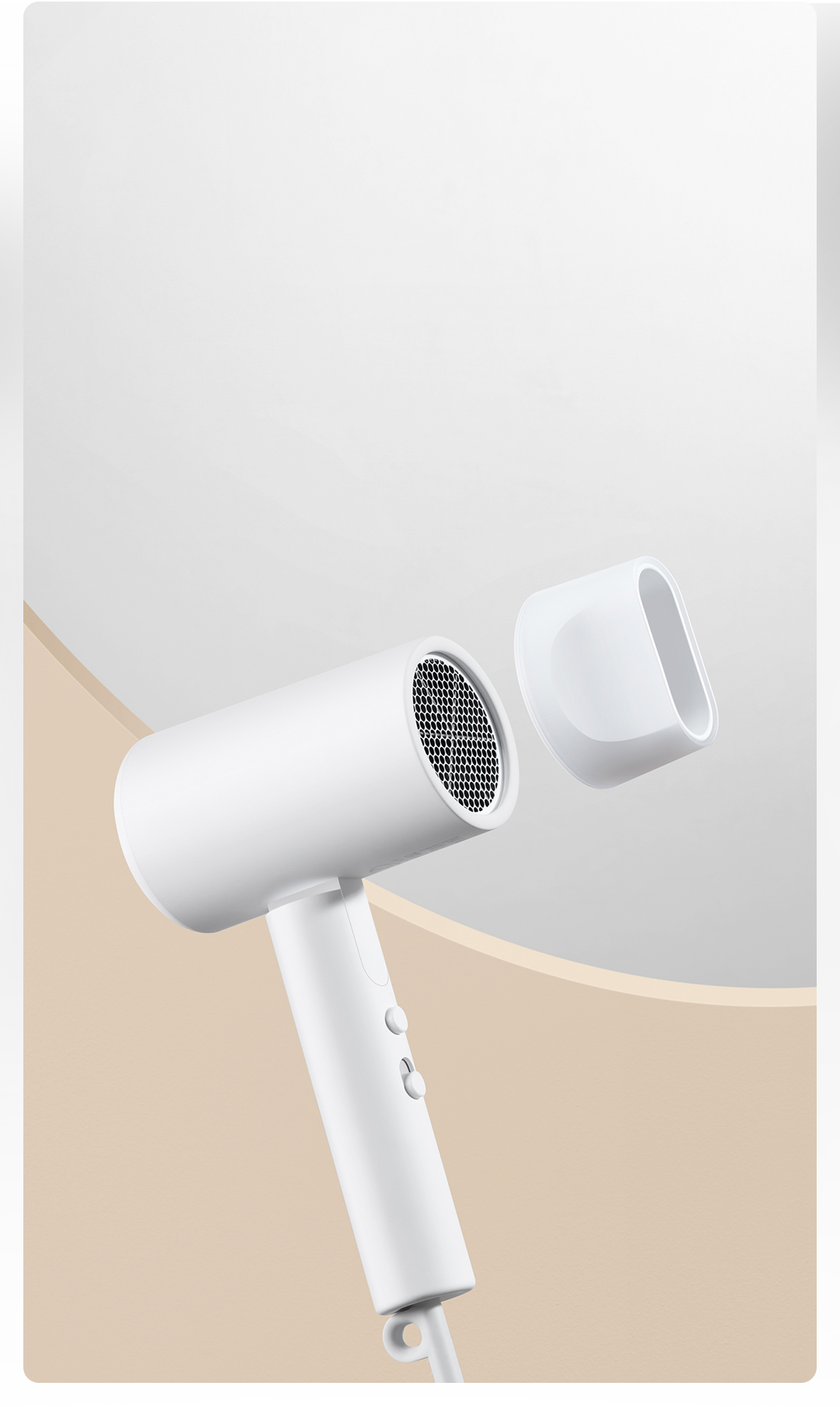 Xiaomi Compact Hair Dryer H101 (white) uk | 55013