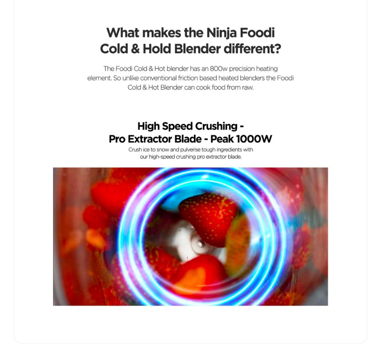 Ninja Foodi Blender Cold and Hot | HB150