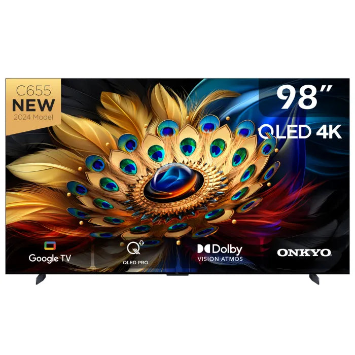 TCL 98" Google Tv QLED-98C655