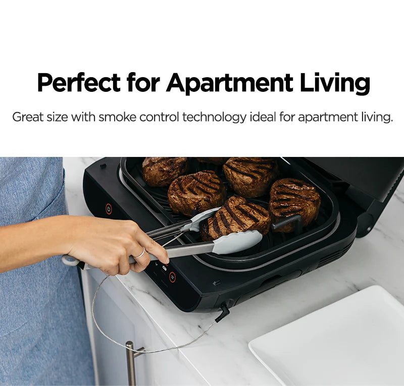 Ninja Foodi Smart XL Grill Air fryer with Digital Probe | AG551