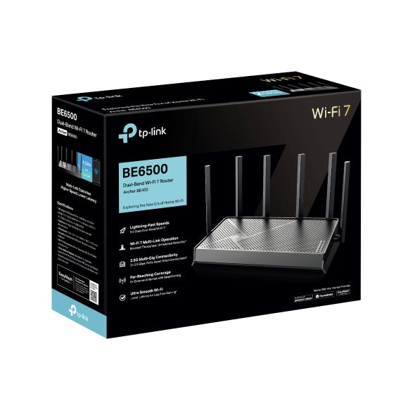 Tapo Wireless WiFi 7 Router | Archer BE400