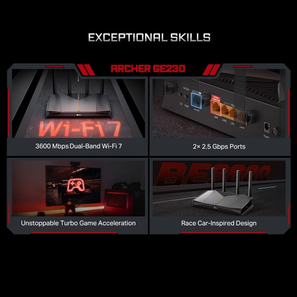 Tapo Wireless AX Gaming Router | Archer GE230