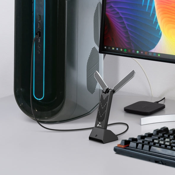Tapo Wireless High Gain USB Adapter | Archer TBE400UH