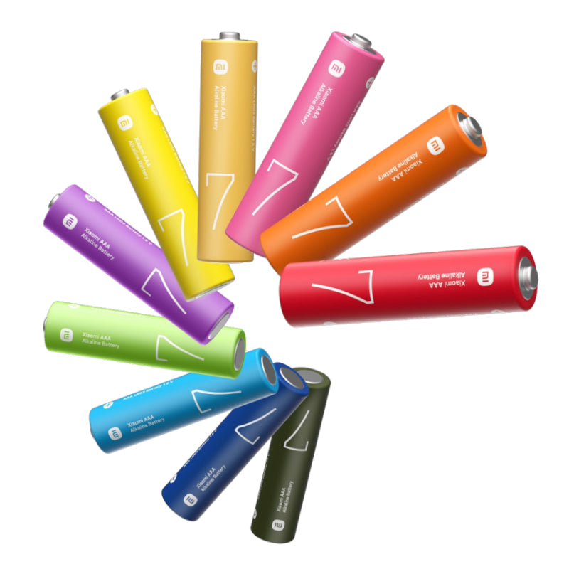 Xiaomi Rainbow Batteries (10 Count) AA/AAA | 35798
