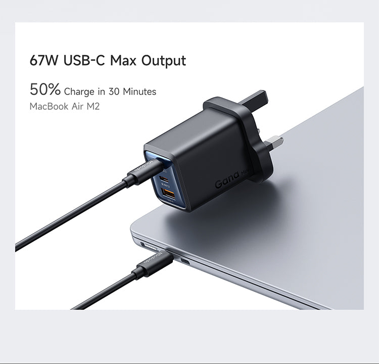 Mcdodo Type-C Charger Black | CH0500
