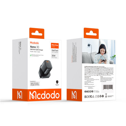Mcdodo Type-C Charger Black | CH0581