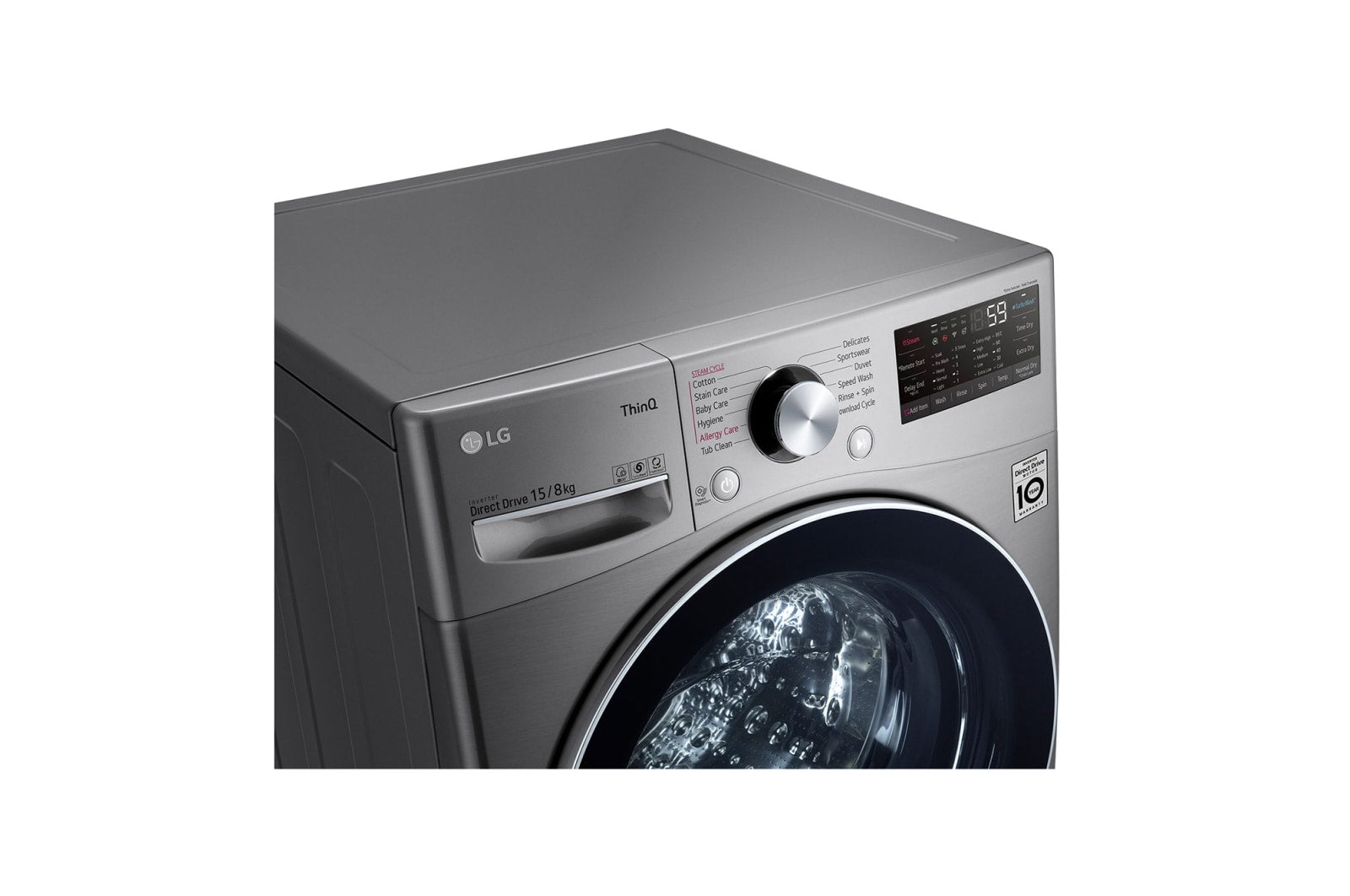 LG 15/18KG Front Load Washing Machine | F2515RTGV