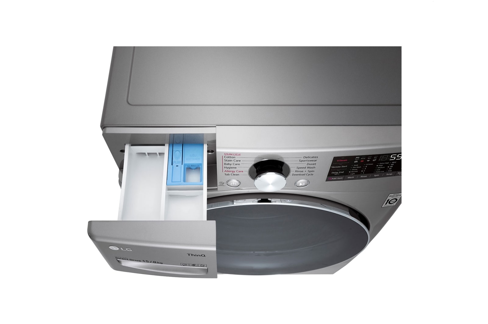 LG 15/18KG Front Load Washing Machine | F2515RTGV