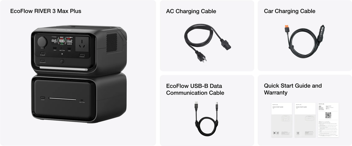EcoFlow River 3 Max Plus Portable Power Station