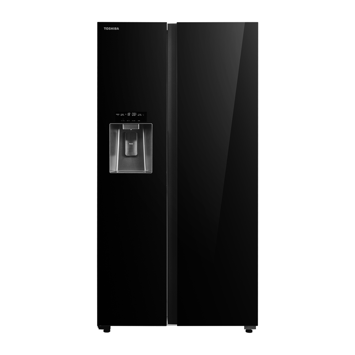 TOSHIBA 640L Origin Invt Aim Pureair Iot Sbs Ref (BLACK GLASS) | GR-RS755WIA-PGY(22)